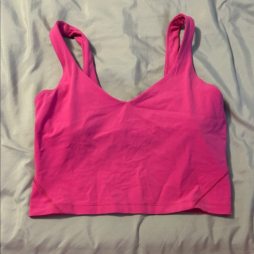 Lululemon Pink Align Crop Top